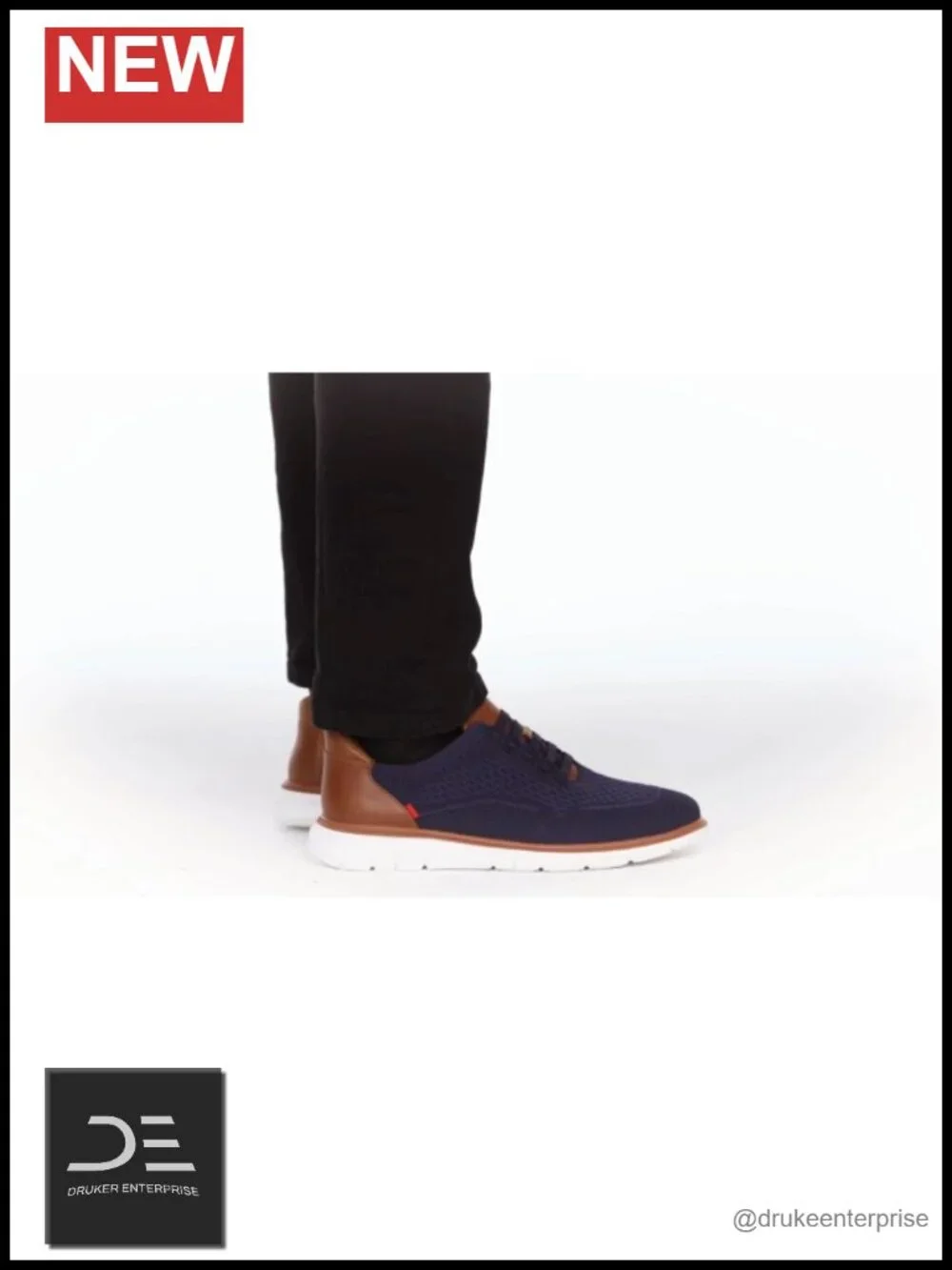 Men's Hands Free Slip-On Oxfords Faux Leather Casual Shoes
